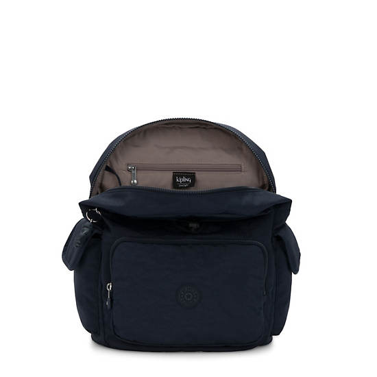 Kipling City Pack Ryggsekk Blå | NO 1405VR